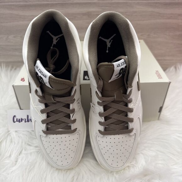 Nike Wmns Jordan Stadium 90 Size 12 UK 9.5 Sail Kelp Blk Casual Shoes‎ FB2269102 - Picture 3 of 9